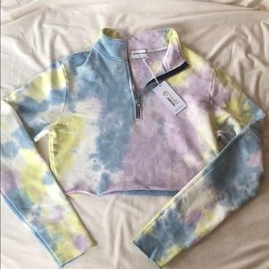 SoulCycle Cotton citizen crop pullover medium